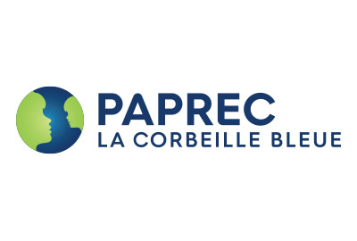 Logo Paprec, La Corbeille bleue